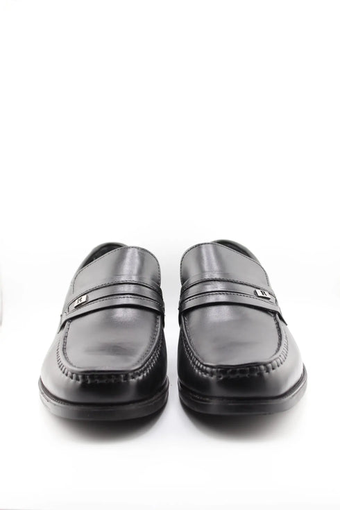 DFC Relax Men Classic Leather Penny Loafers